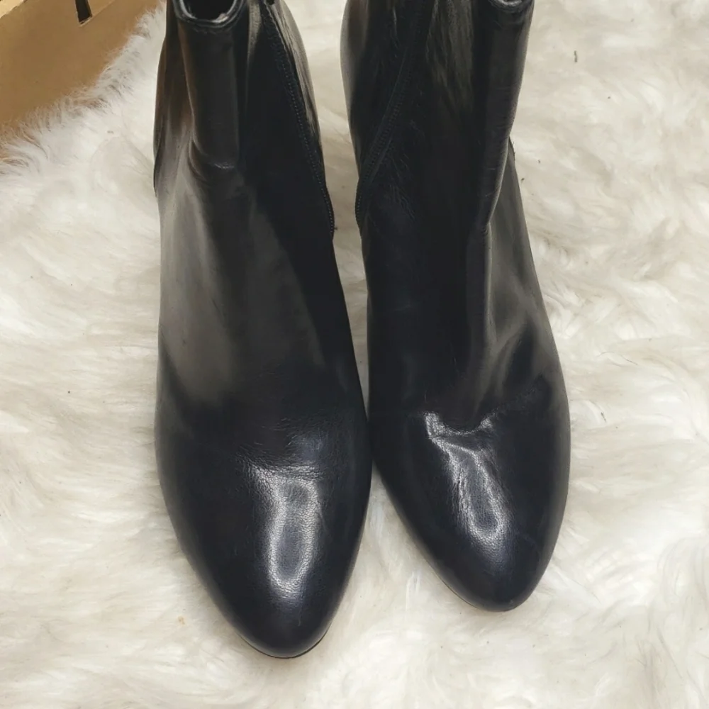Nine West Powerhour Boot black leather 10